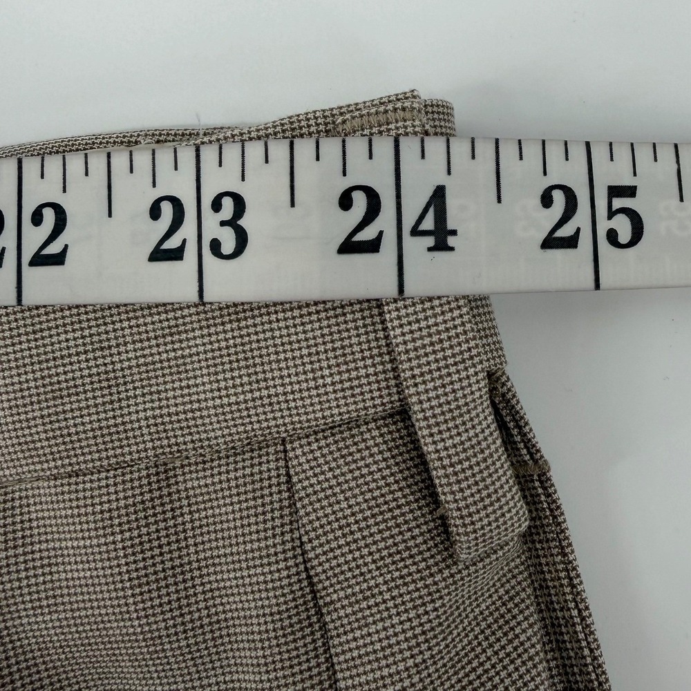 Shaquille O'Neal Men's XLG Big & Tall Stretch Dress Pants 48W x 30L Khaki new - Picture 5 of 6